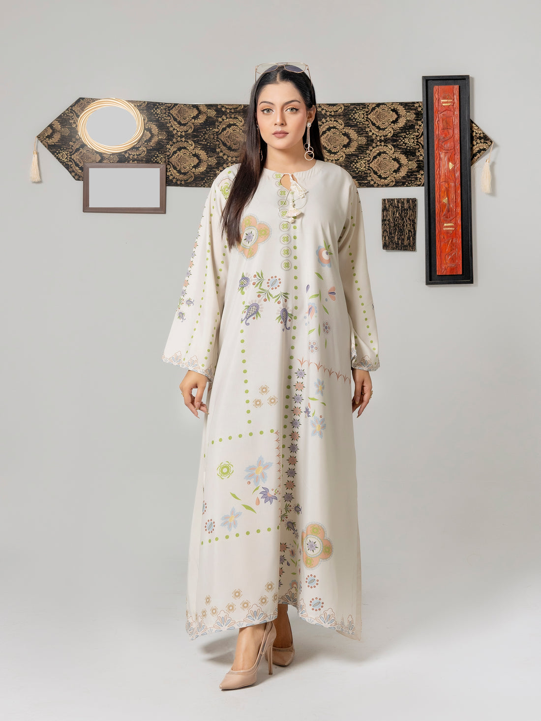 Sage Whisper Kaftan