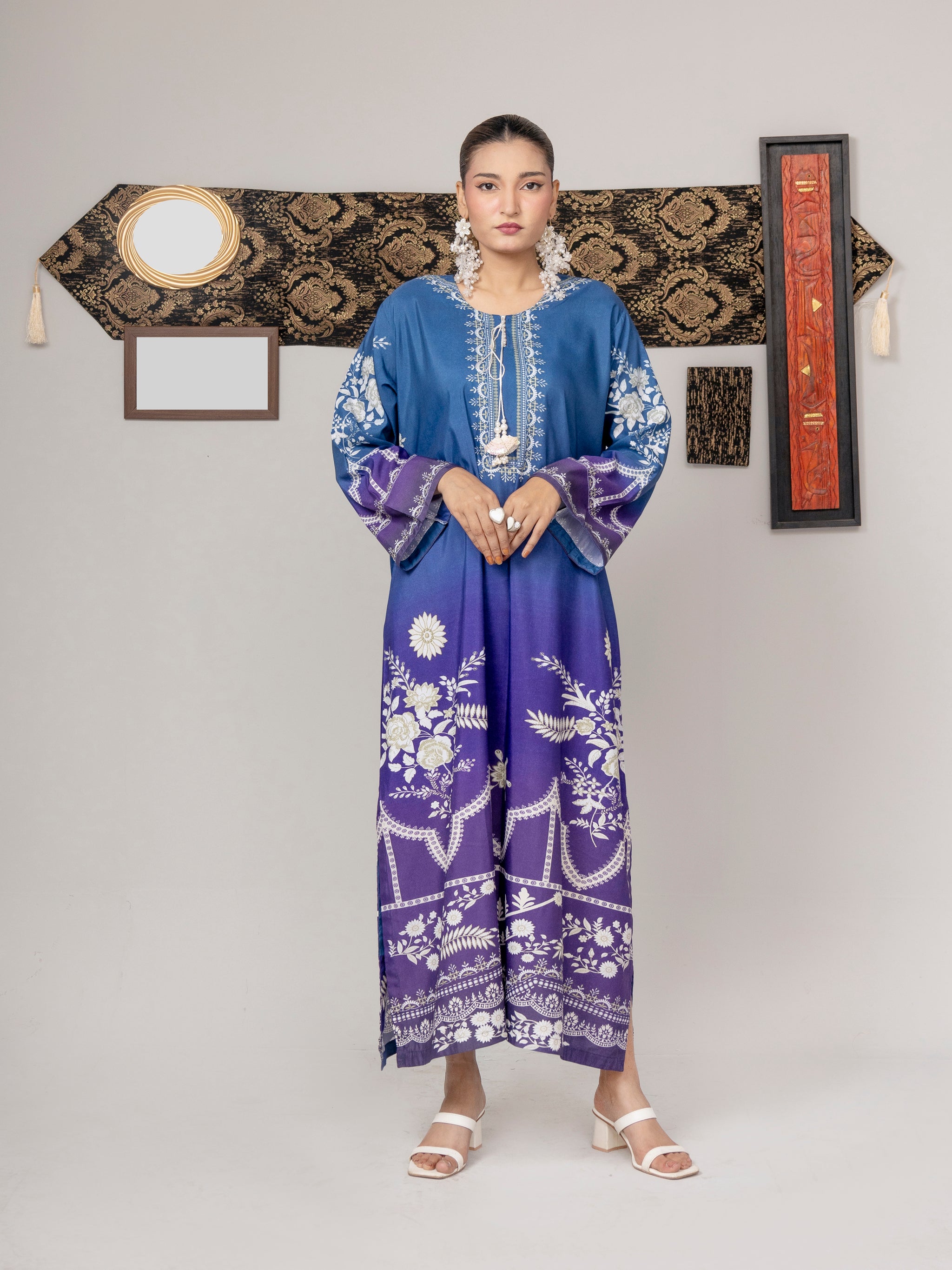 Purple Majesty Kaftan