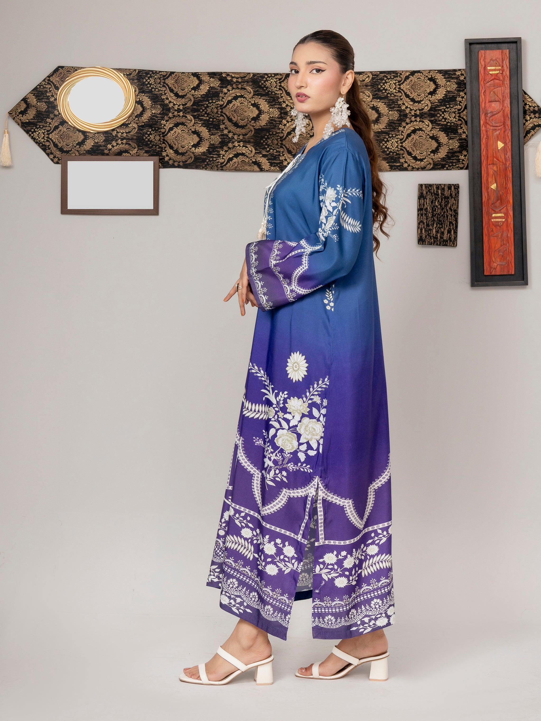 Purple Majesty Kaftan