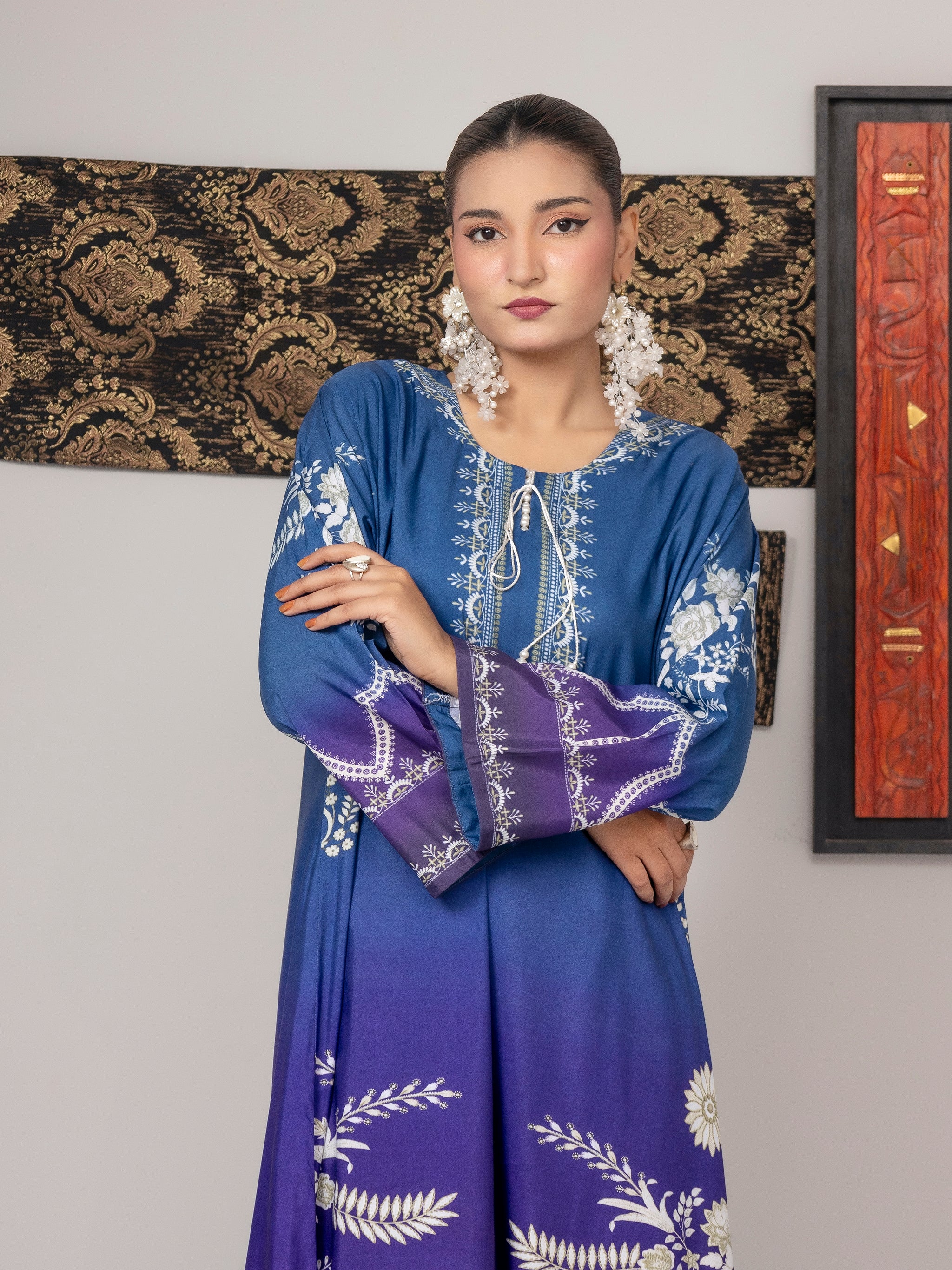 Purple Majesty Kaftan