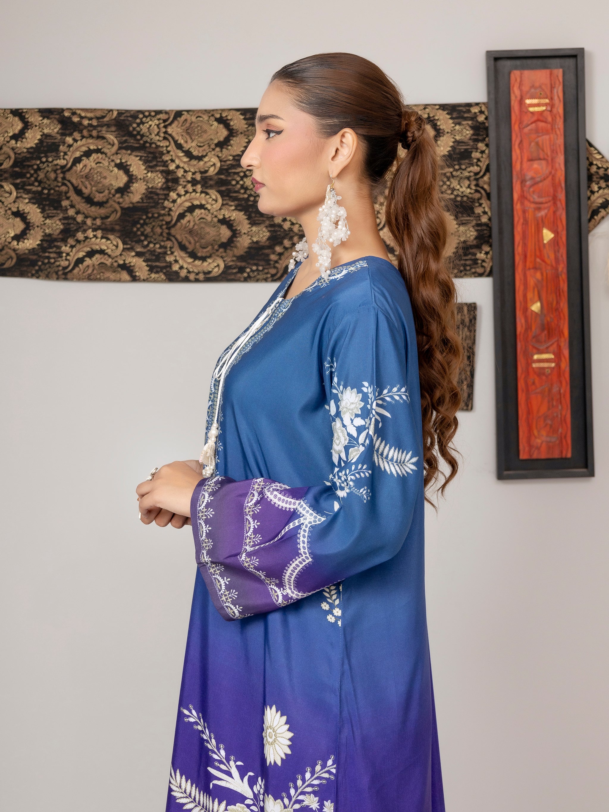 Purple Majesty Kaftan