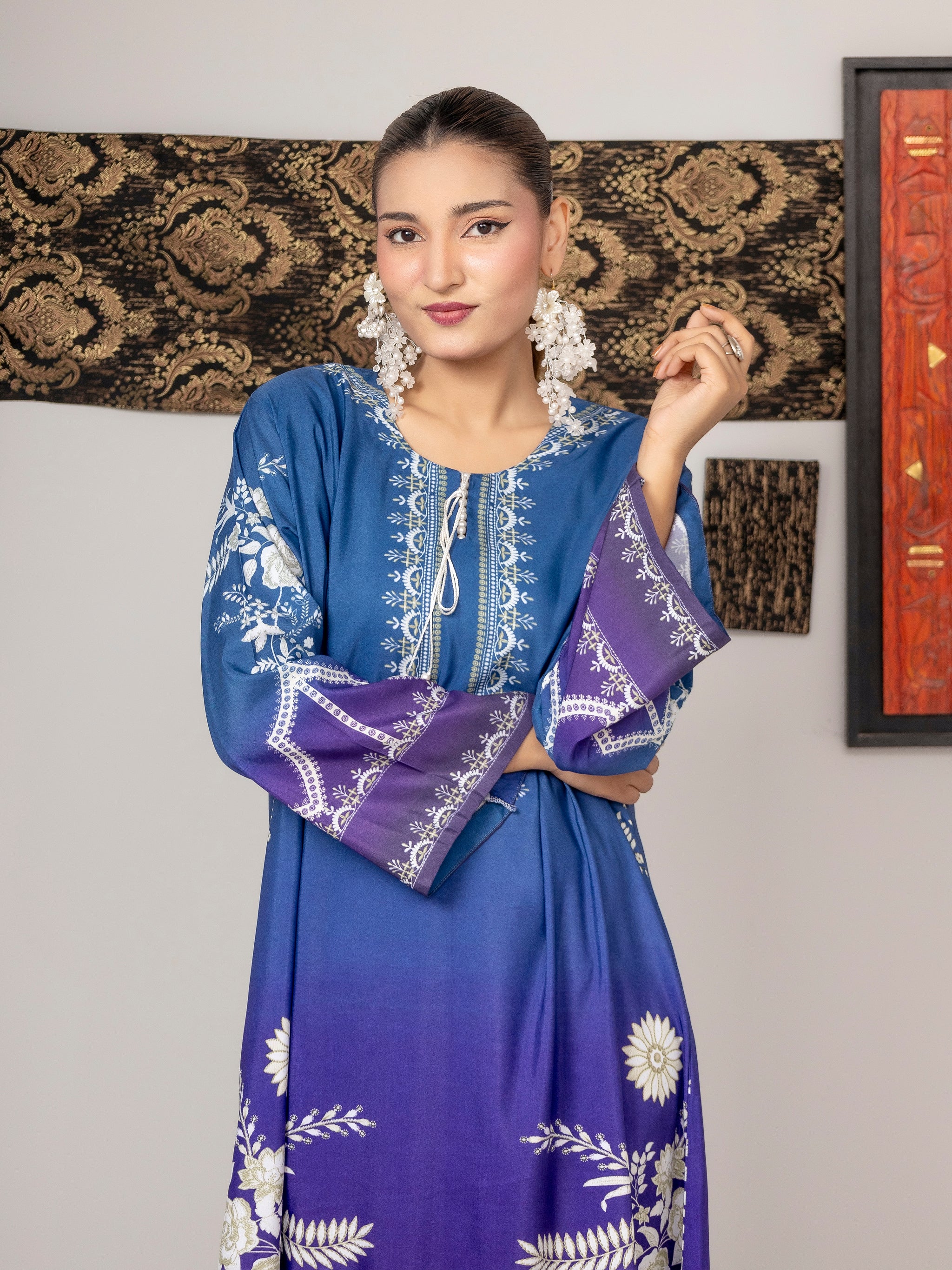 Purple Majesty Kaftan
