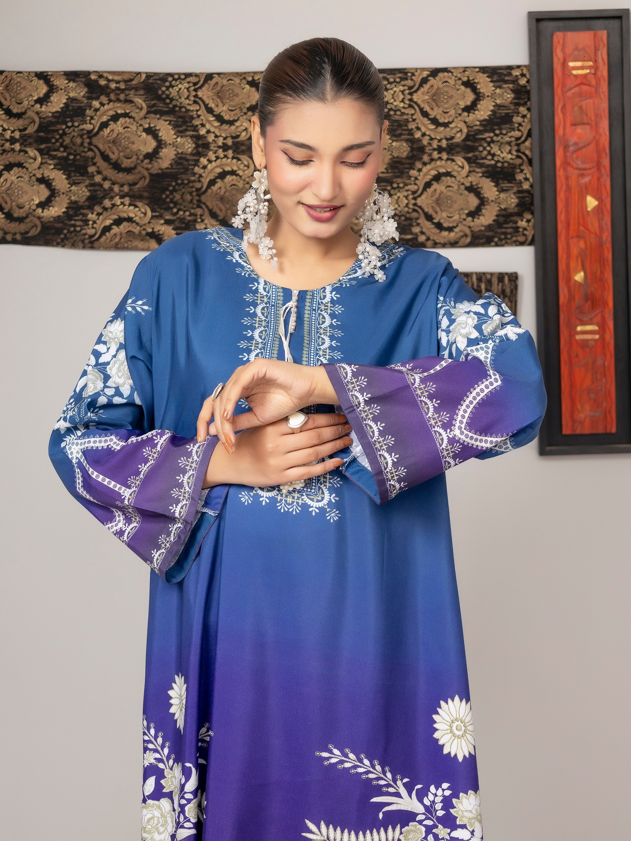 Purple Majesty Kaftan