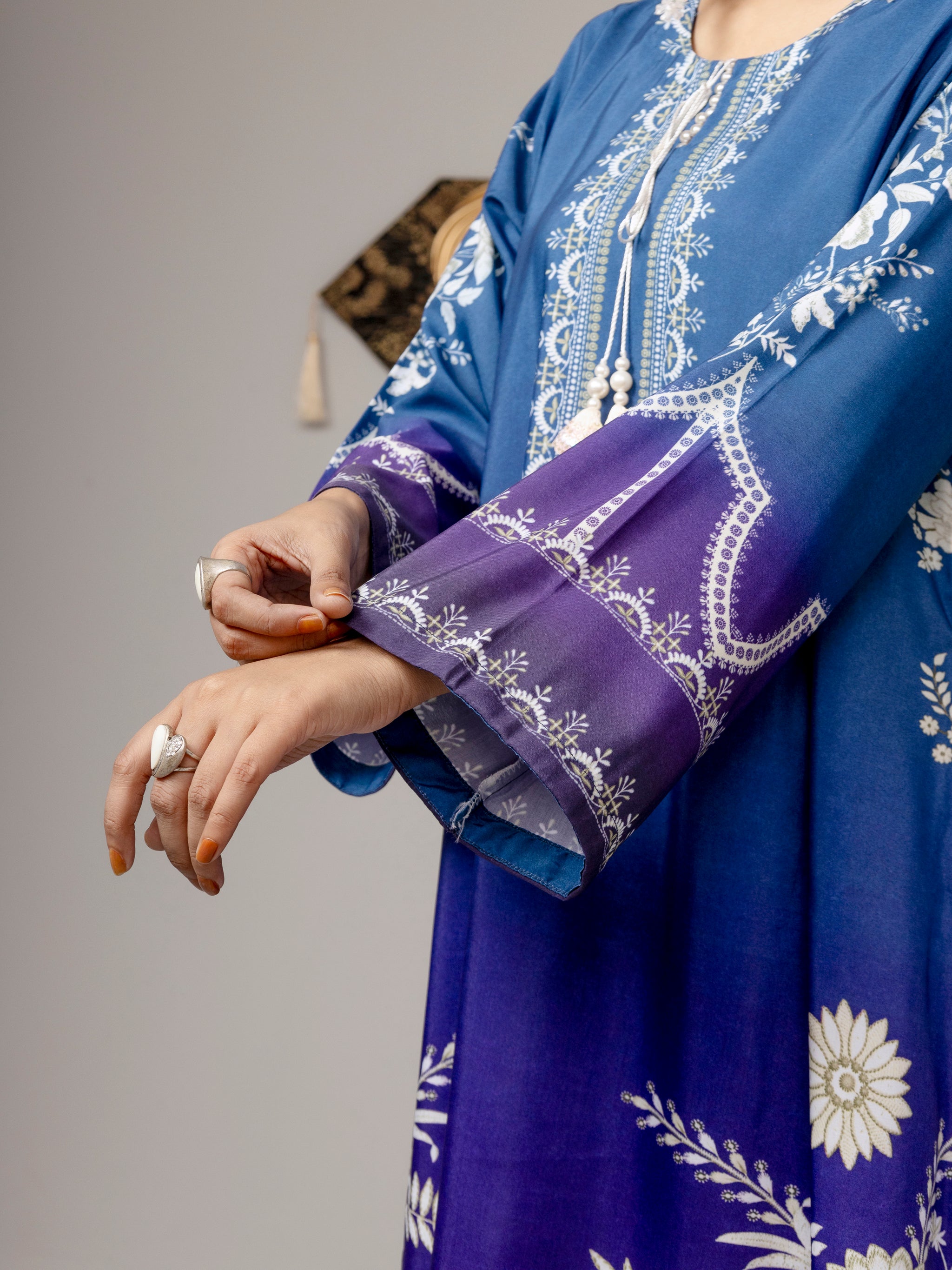Purple Majesty Kaftan