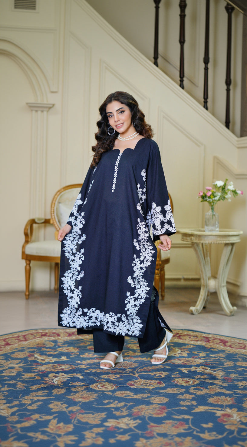 Raya (Embroiderd - Stitched 2 Pcs)