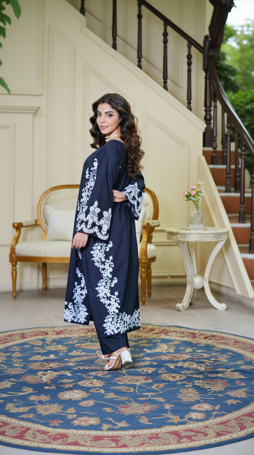 Raya (Embroiderd - Stitched 2 Pcs)