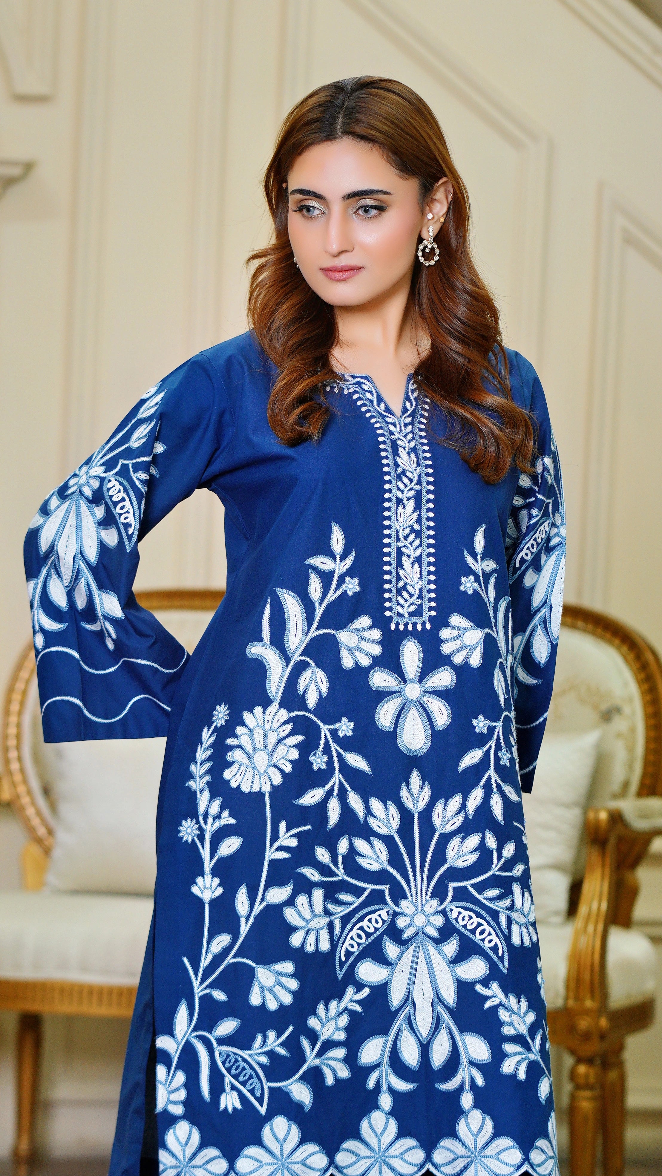Safa (Embroiderd - Stitched 2 Pcs)