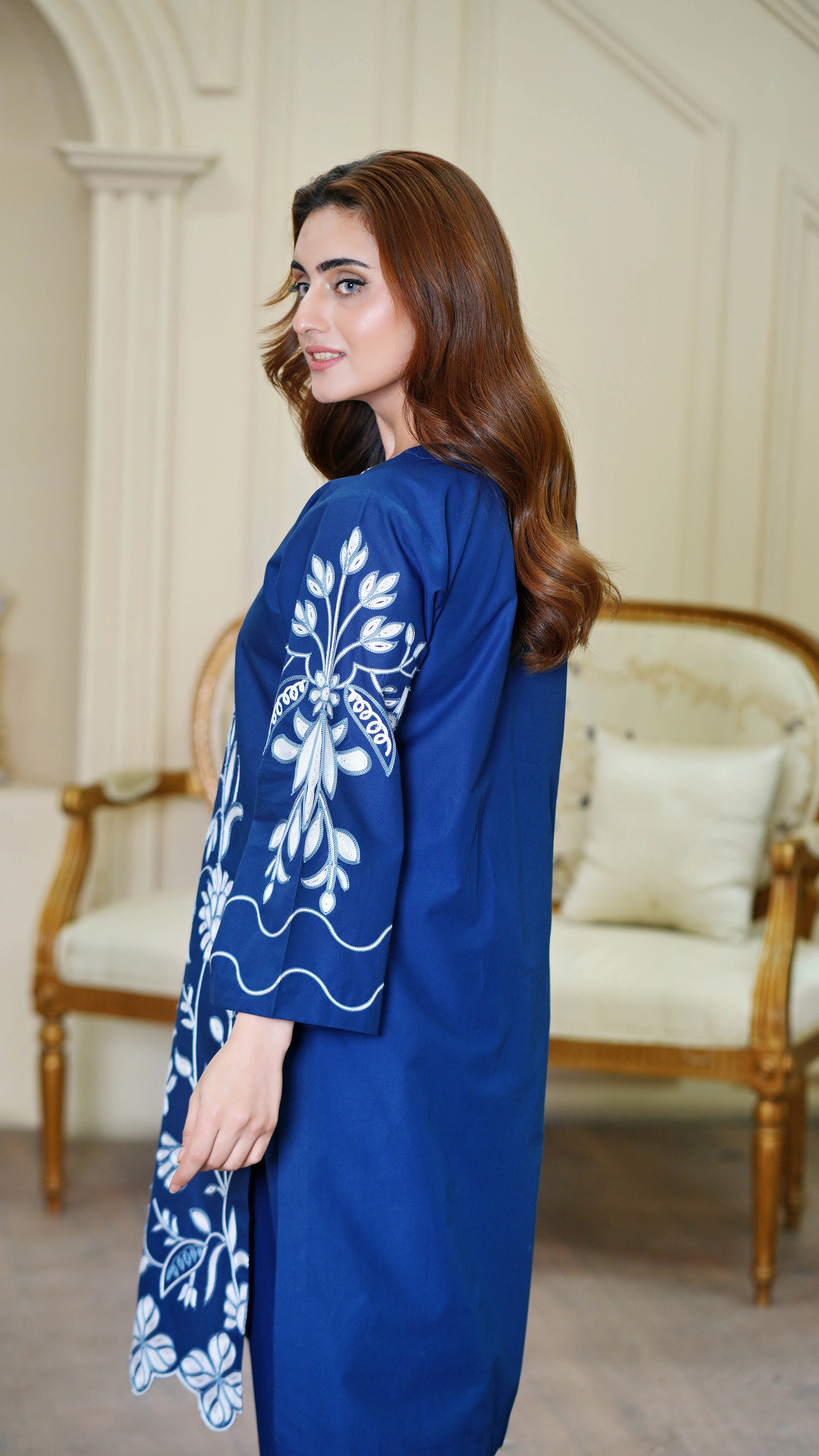 Safa (Embroiderd - Stitched 2 Pcs)