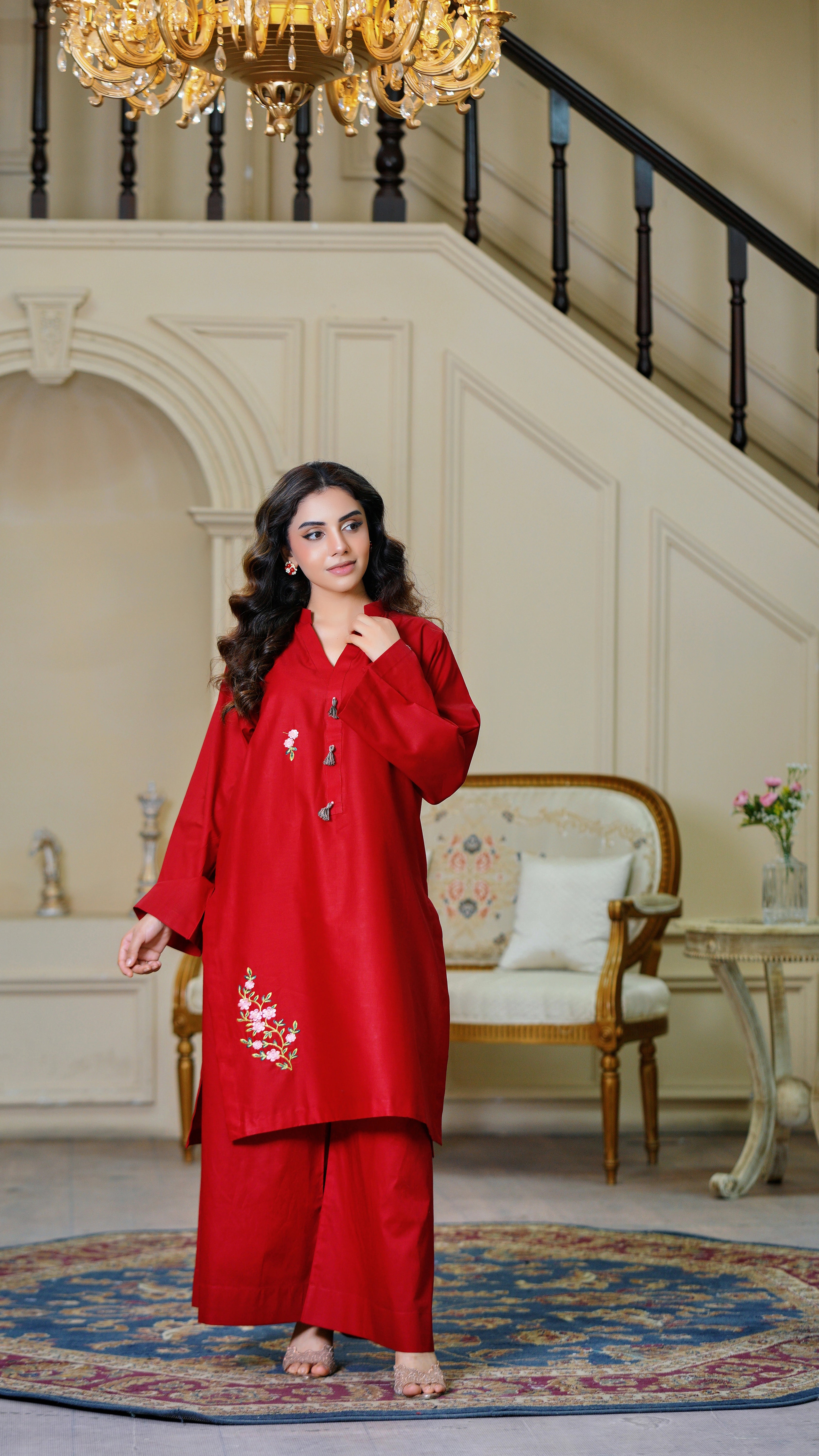 Aiza (Embroiderd - Stitched 2 Pcs)