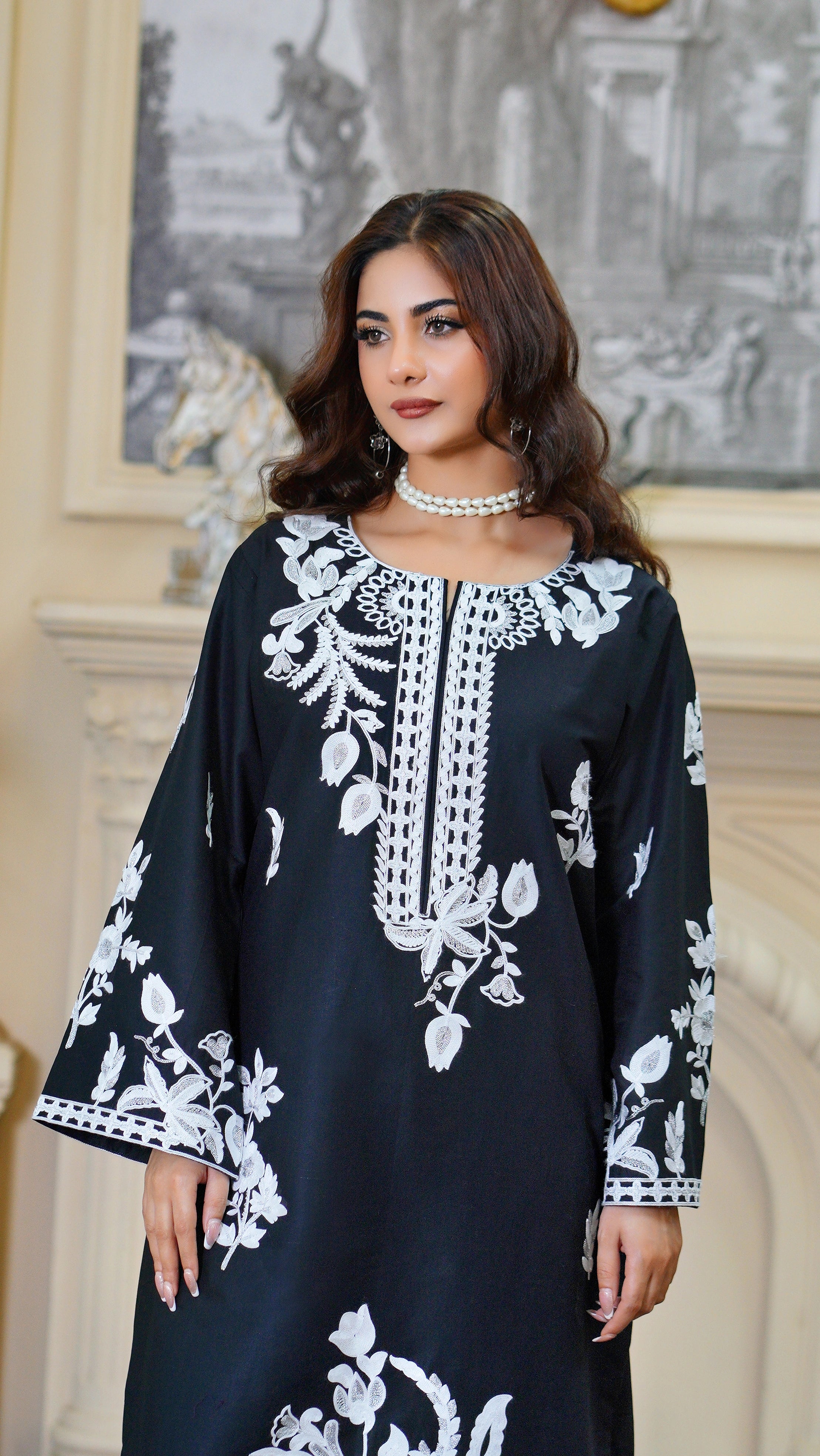 Seraya (Embroiderd - Stitched 2 Pcs)