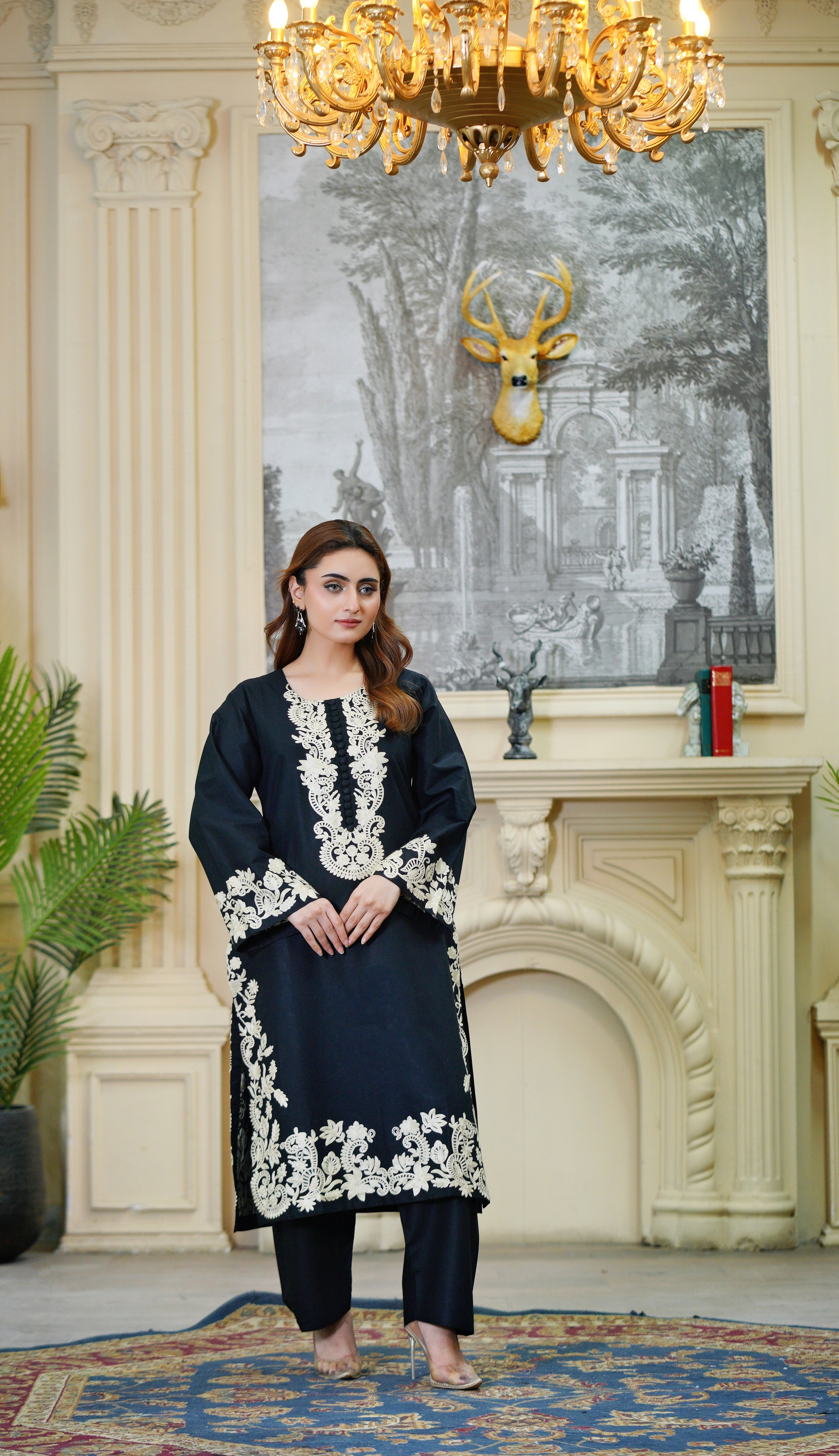 Gul-e-Raahat (Embroiderd - Stitched 2 Pcs)