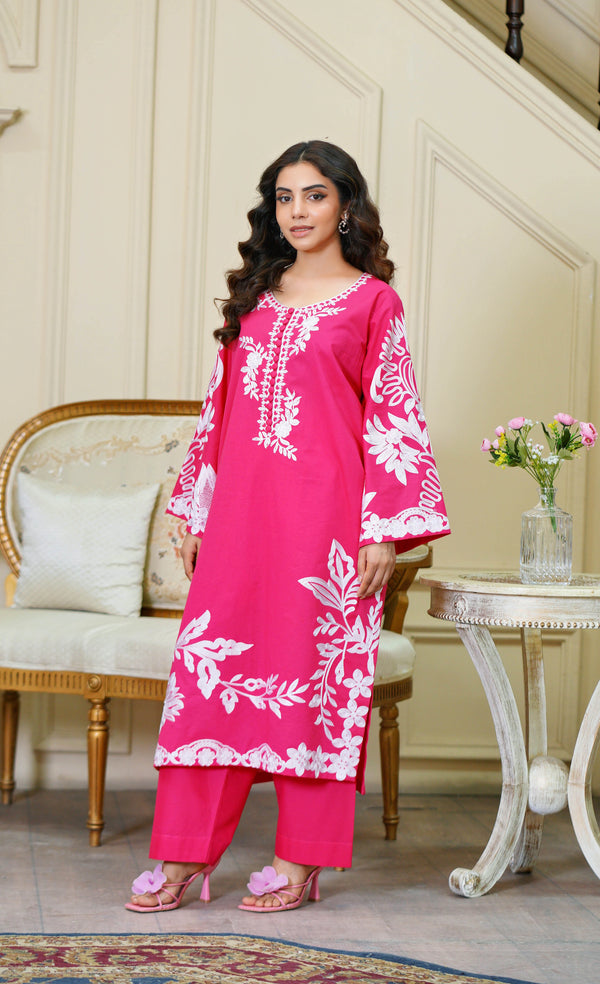 Sawera (Embroiderd - Stitched 2 Pcs)