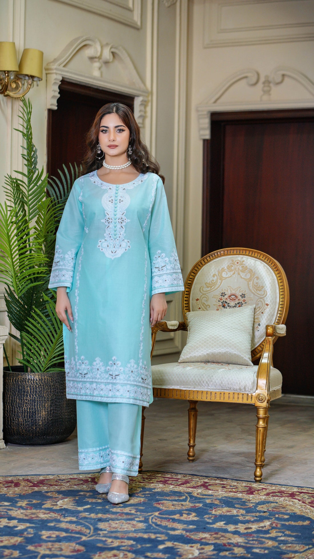 Zahra (Embroiderd - Stitched 2 Pcs)