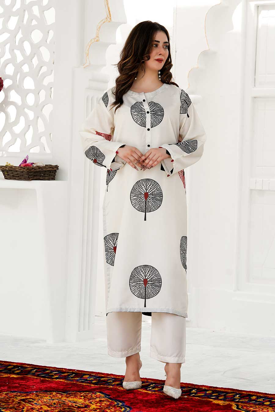 Ivory Whirl Co-Ord Set