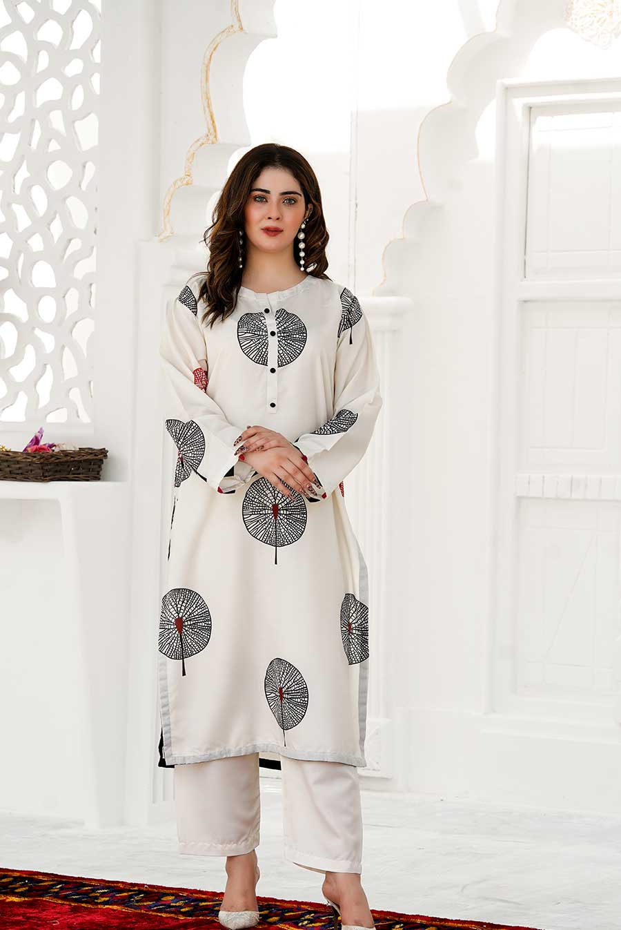 Ivory Whirl Co-Ord Set