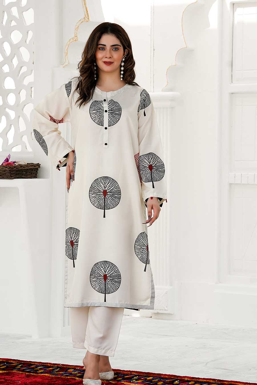 Ivory Whirl Co-Ord Set