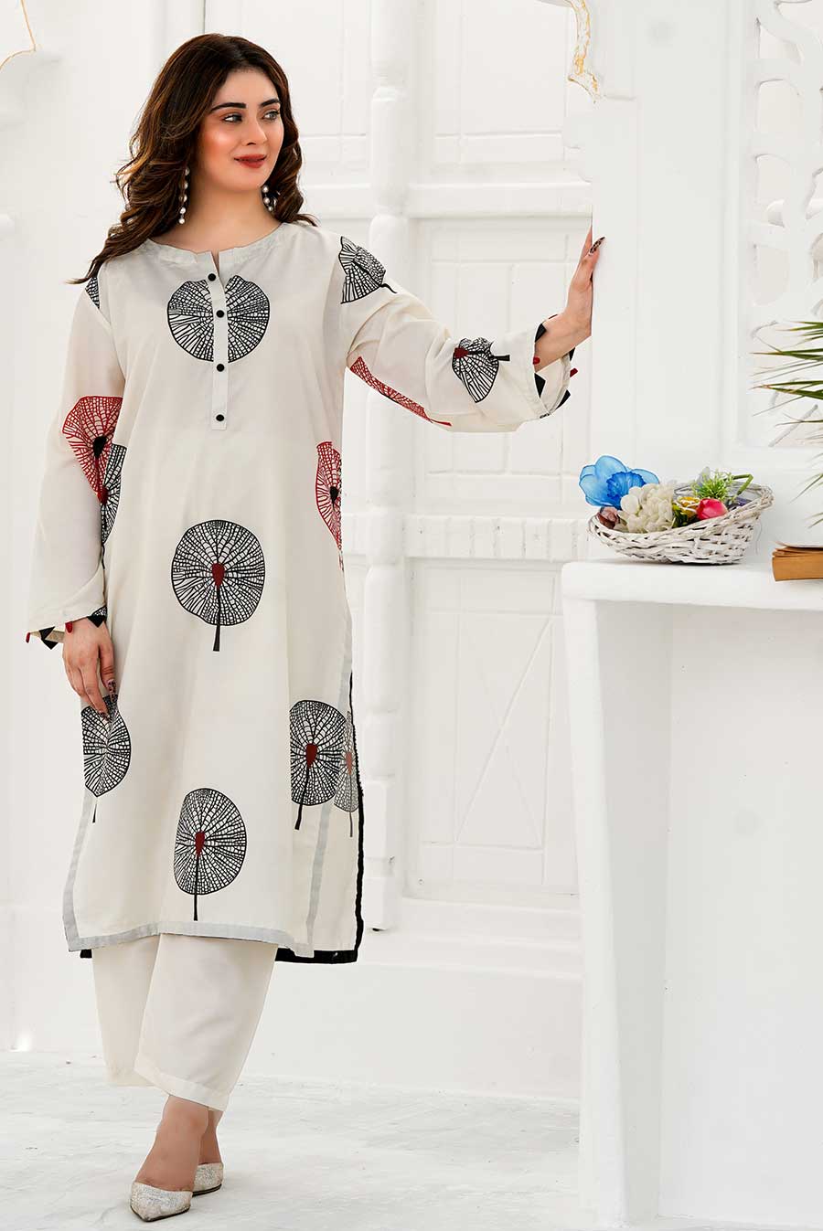 Ivory Whirl Co-Ord Set