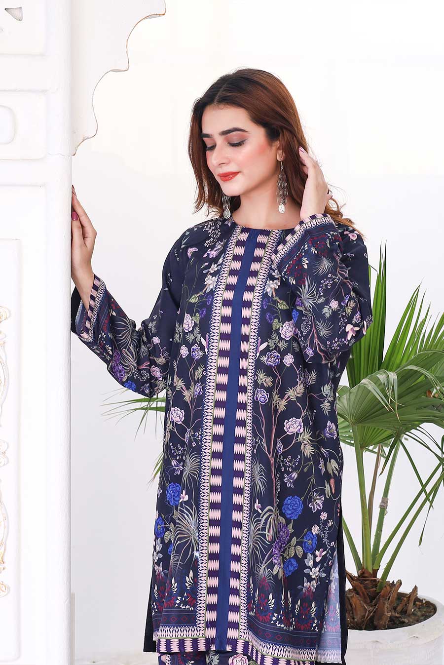 Midnight Flora Co-Ord Set