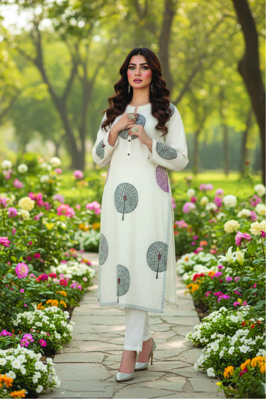 Ivory Whirl Co-Ord Set