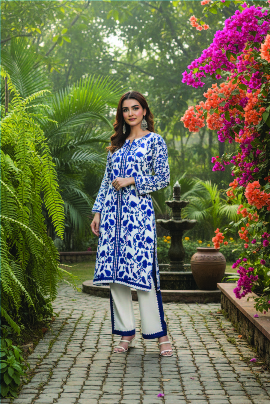 Sapphire Vine Co-Ord Set