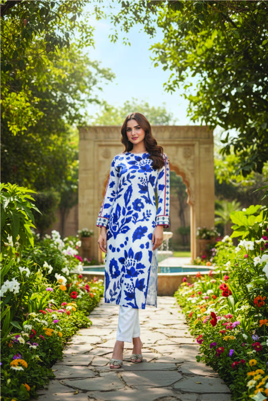 Saphire Blue Co-Ord Set
