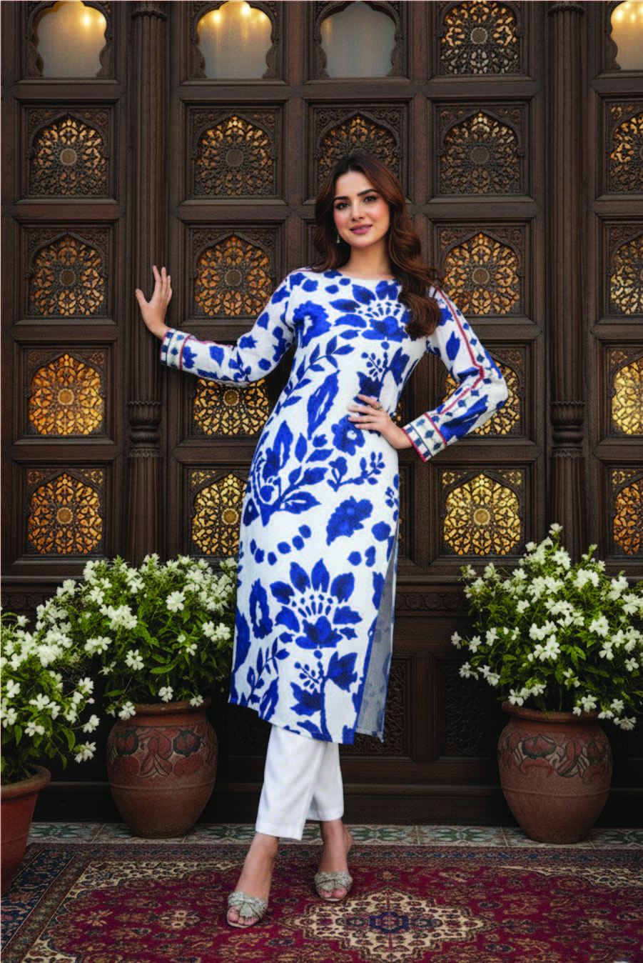 Saphire Blue Co-Ord Set