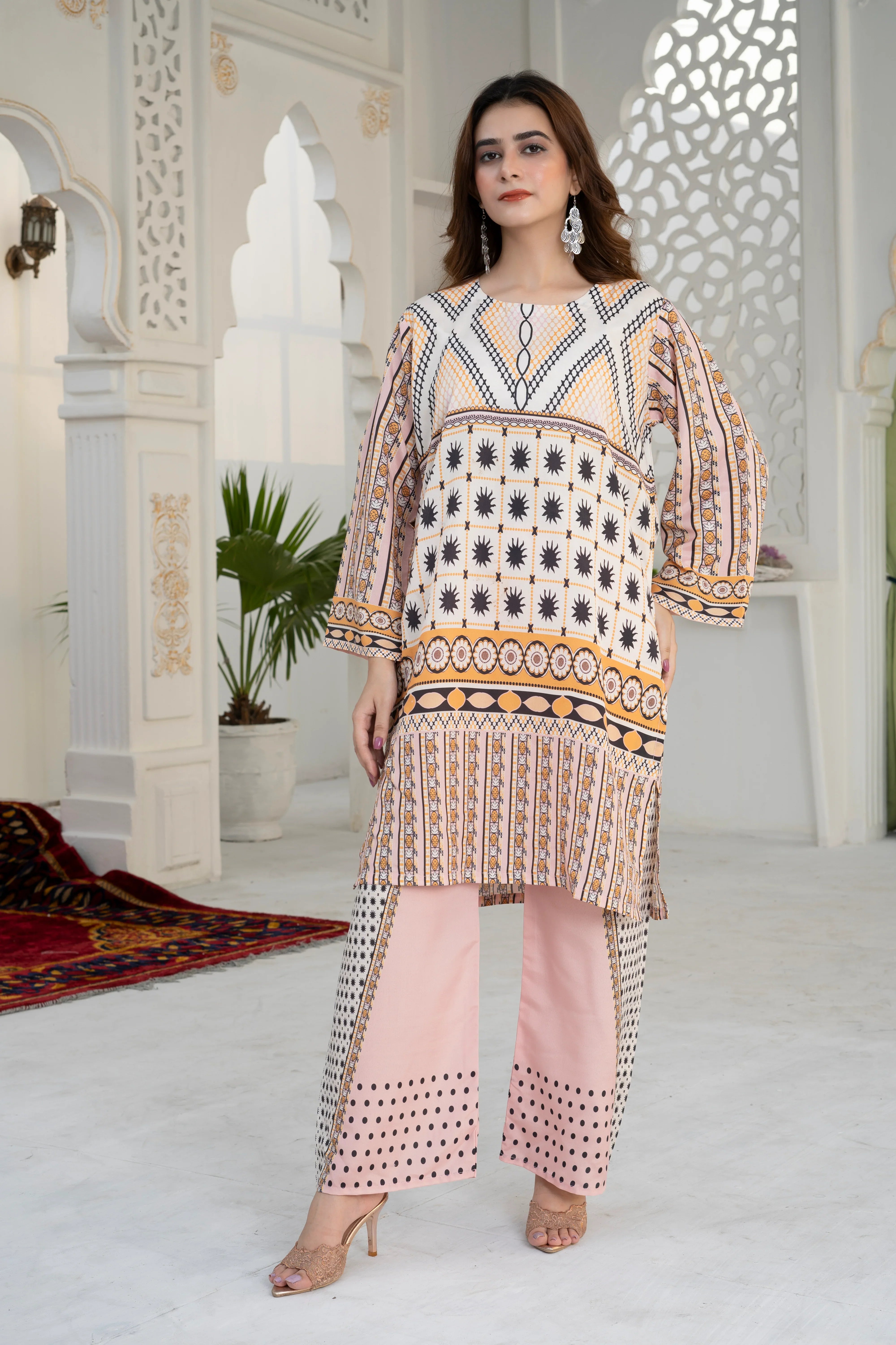 Anm Check Digital Co-Ord Set