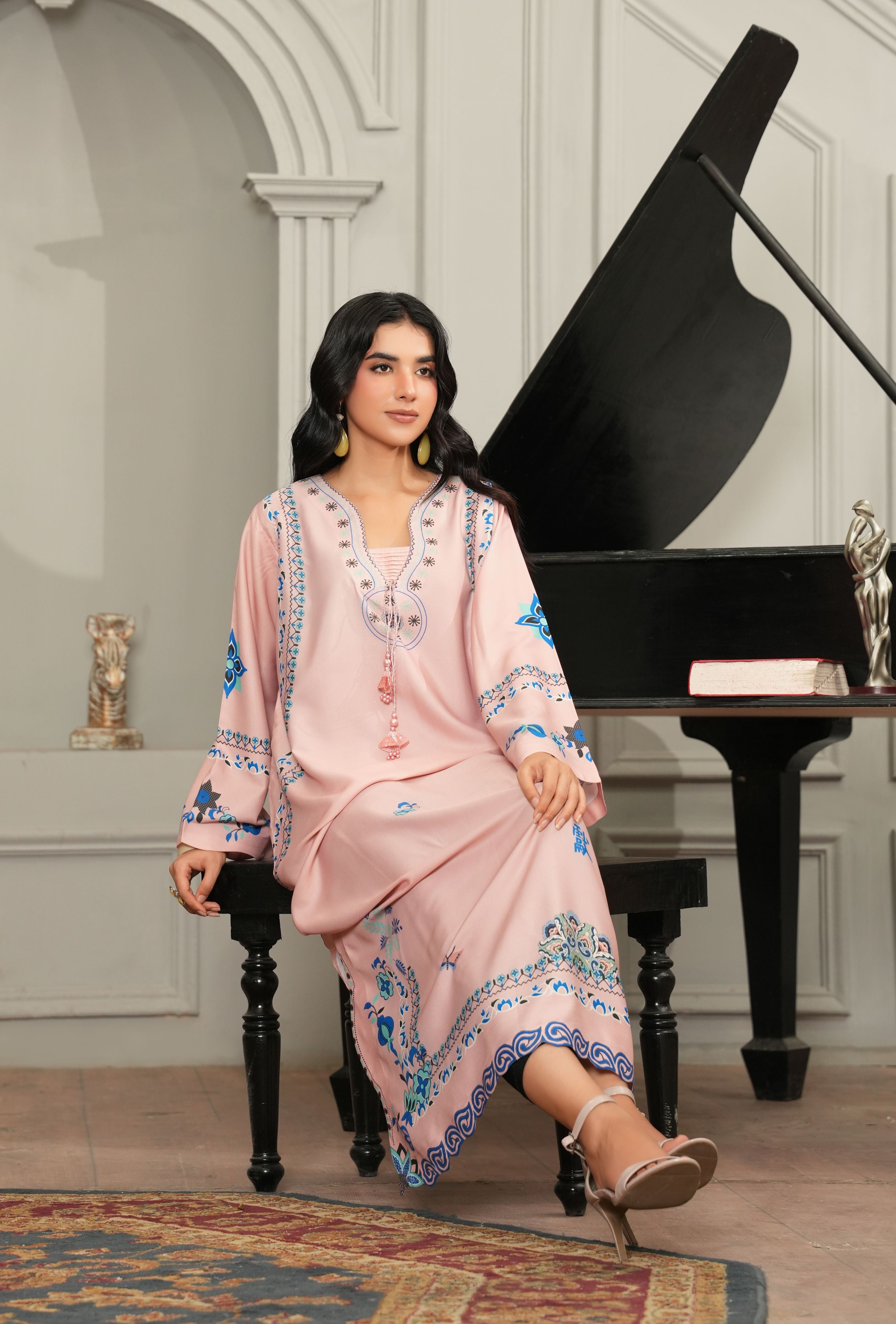 Blush patel Kaftan