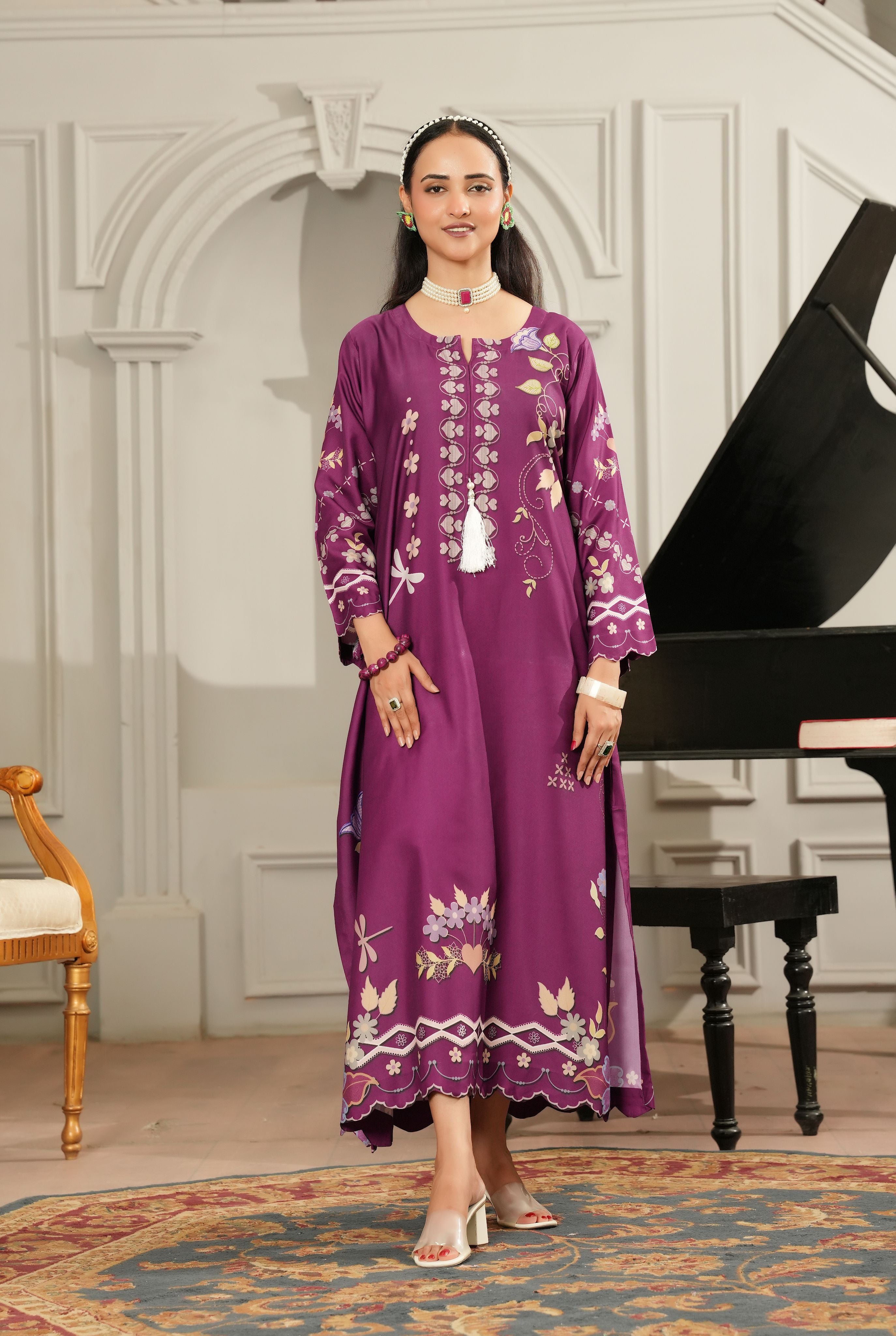 Plum Muse Kaftan