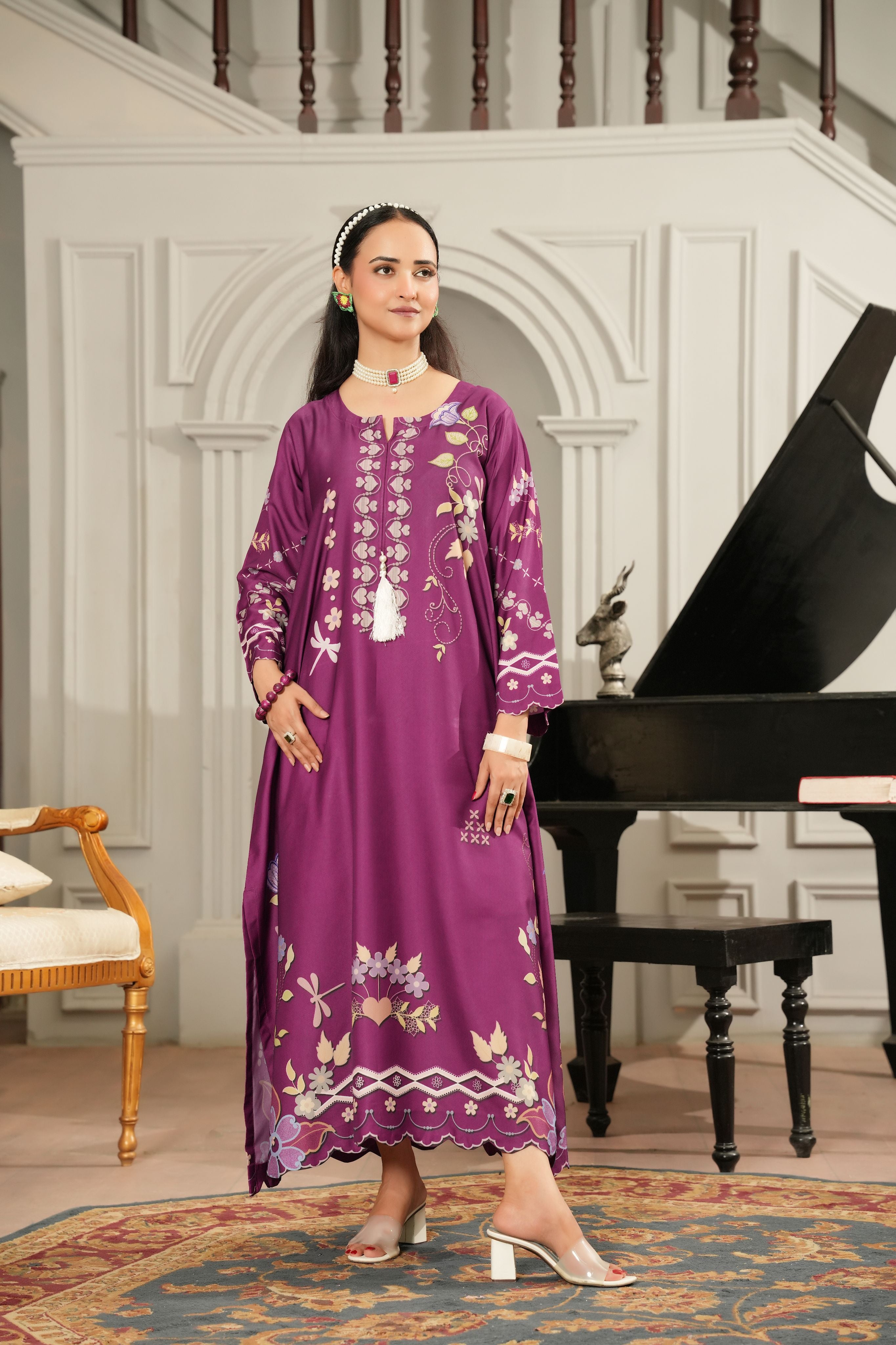 Plum Muse Kaftan
