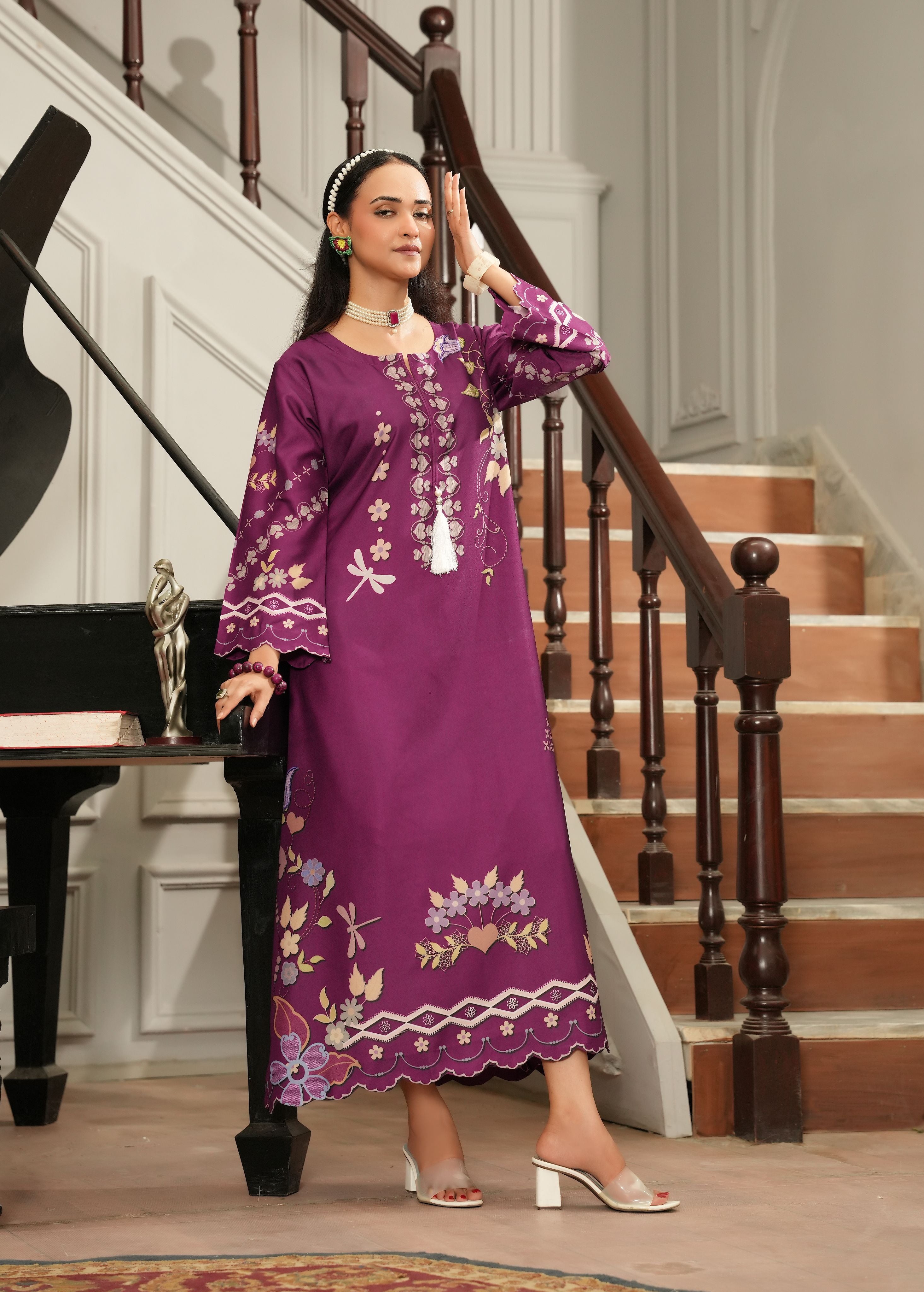 Plum Muse Kaftan