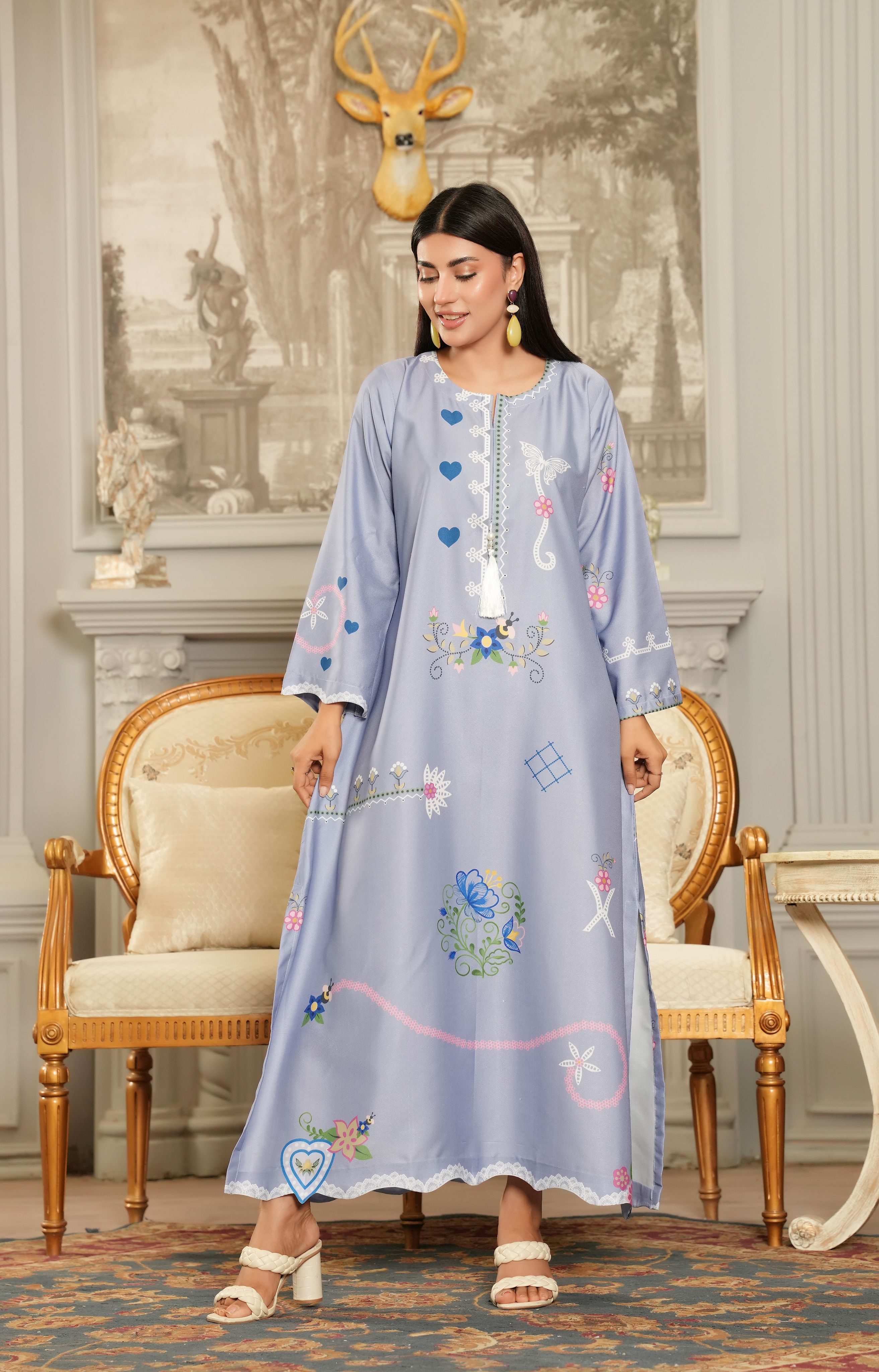Pastel Breeze Kaftan