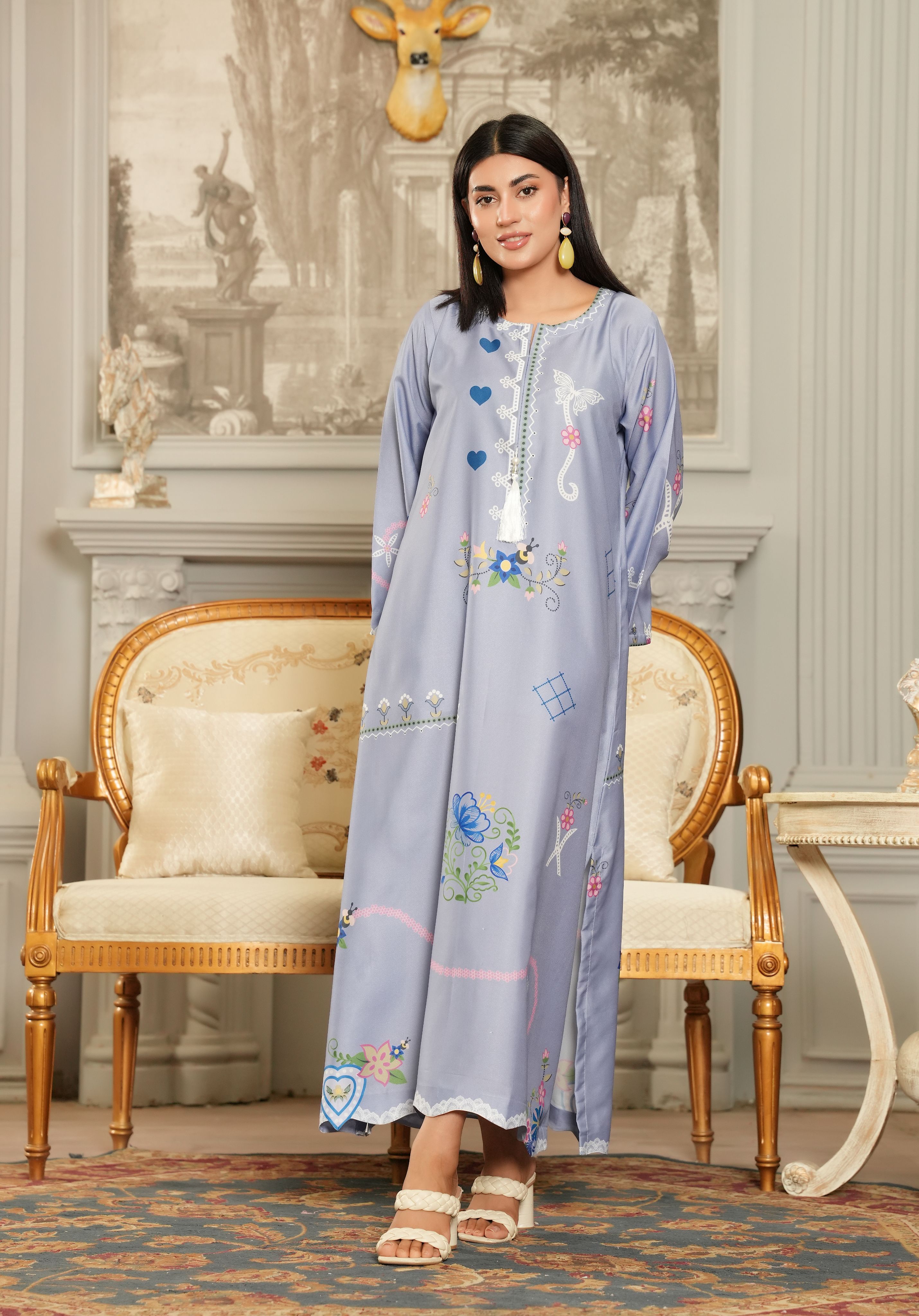 Pastel Breeze Kaftan