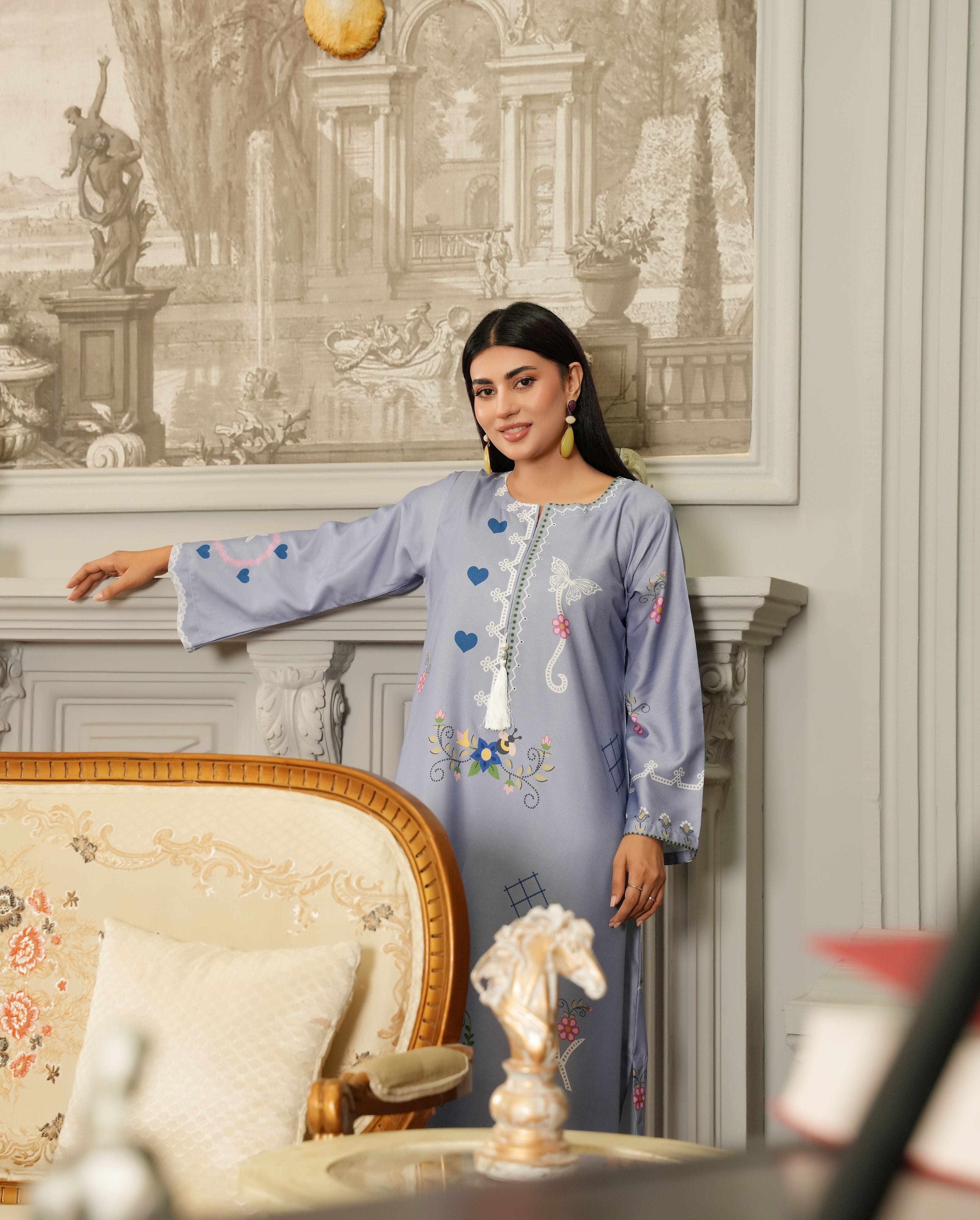 Pastel Breeze Kaftan