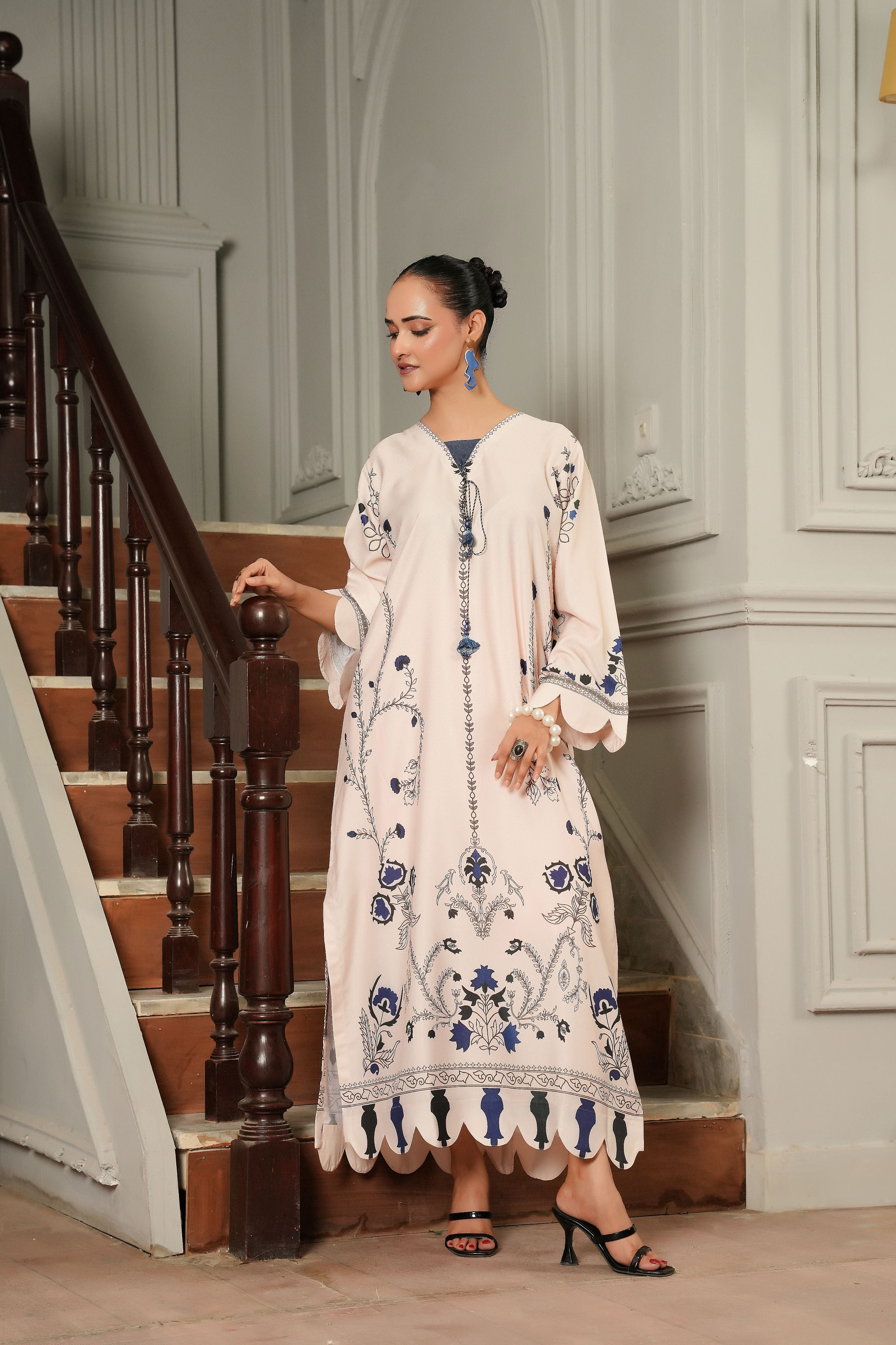 Royal Ivory Kaftan