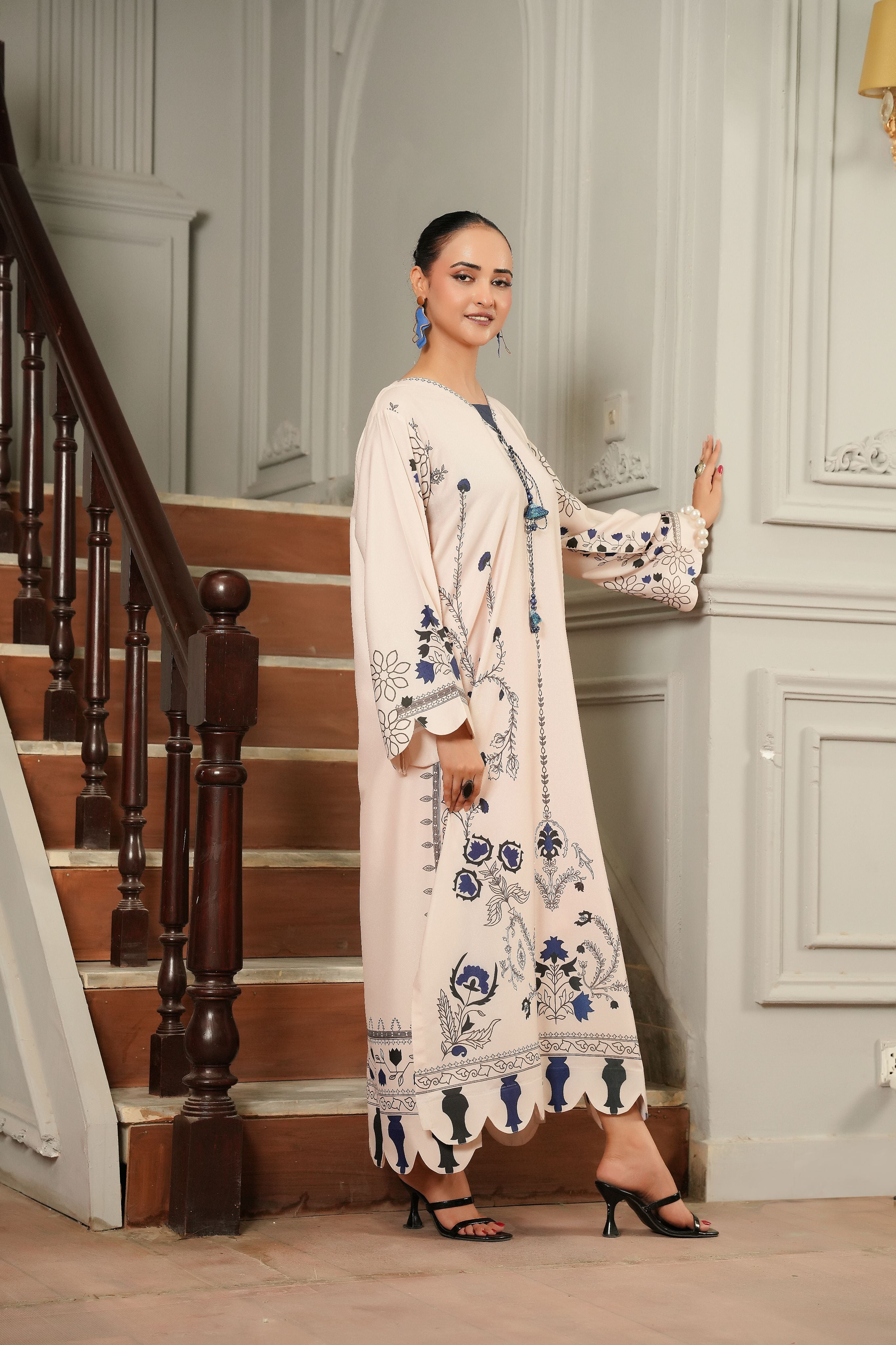 Royal Ivory Kaftan