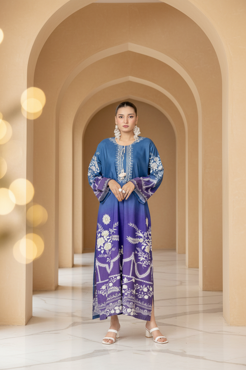 Purple Majesty Kaftan